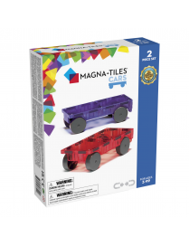 MAGNA-TILES® Zestaw do rozbudowy Cars 2 el. fiolet-czerwony