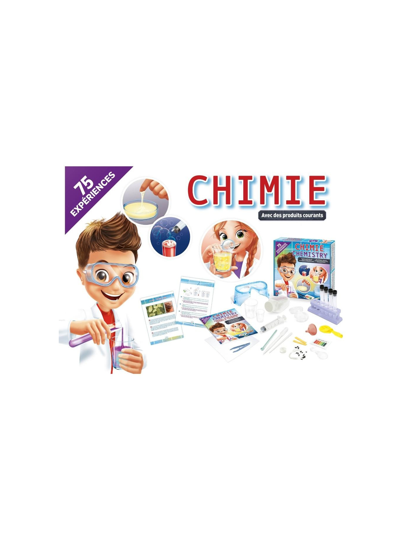 Buki, Laboratorium chemiczne 75 eksperymentów Buki, Laboratorium chemiczne 75 eksperymentów