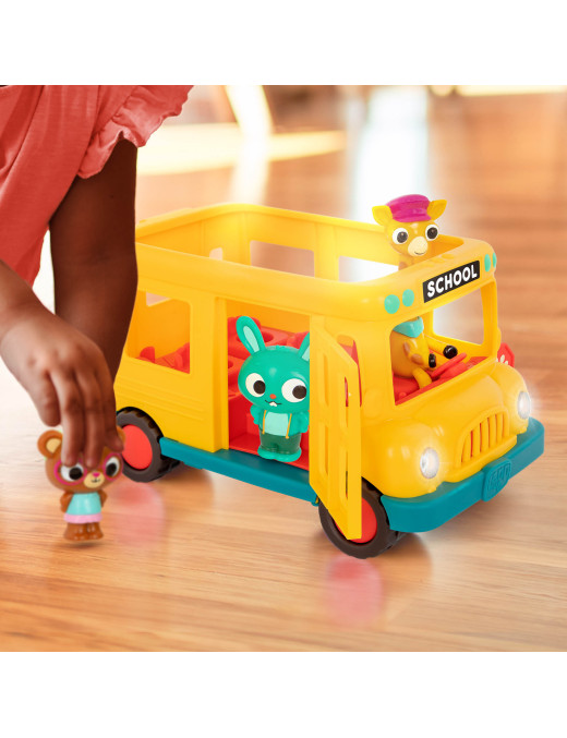 Bonnie’s School Bus – MUZYCZNY autobus szkolny z żyrafą i wesołymi pasażerami – Land of B.