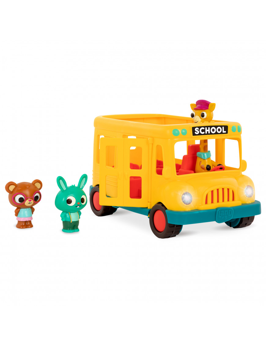 Bonnie’s School Bus – MUZYCZNY autobus szkolny z żyrafą i wesołymi pasażerami – Land of B.