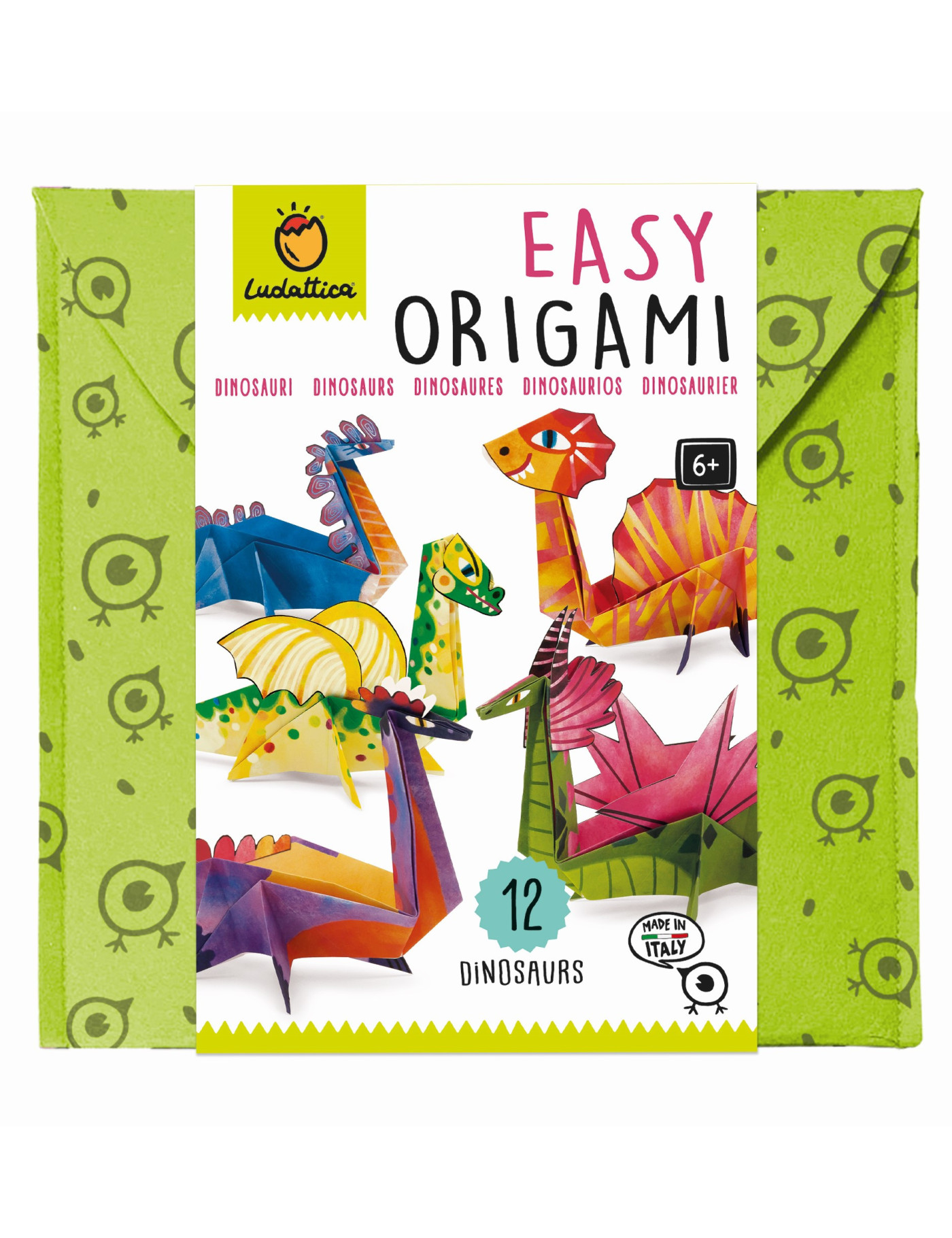 EASY ORIGAMI – zestaw kreatywny – DINOZAURY EASY ORIGAMI – zestaw kreatywny – DINOZAURY