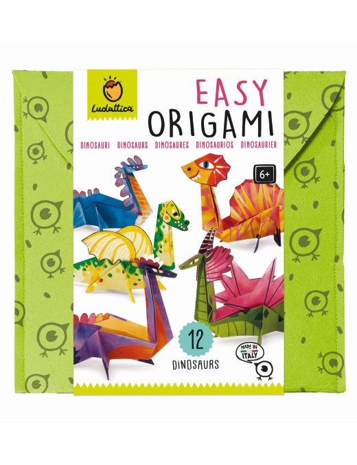 EASY ORIGAMI – zestaw kreatywny – DINOZAURY
