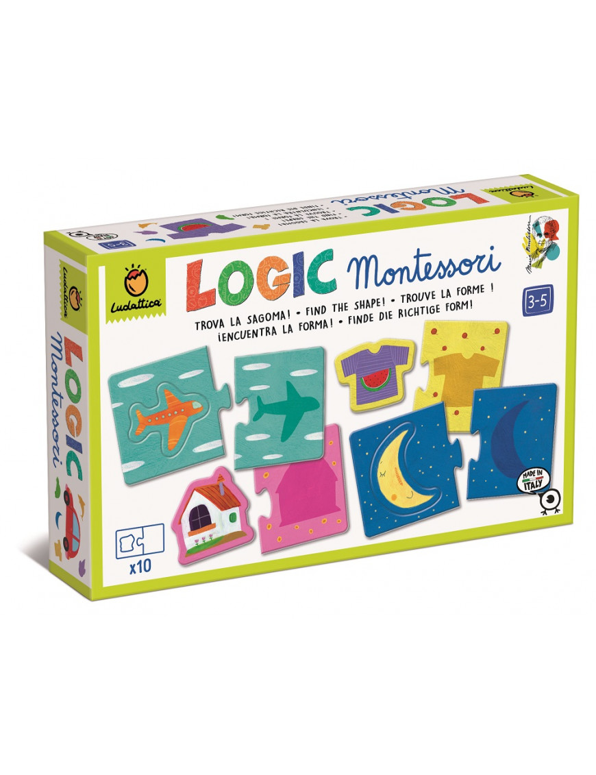 LOGIC Montessori – gra-układanka – KSZTAŁTY