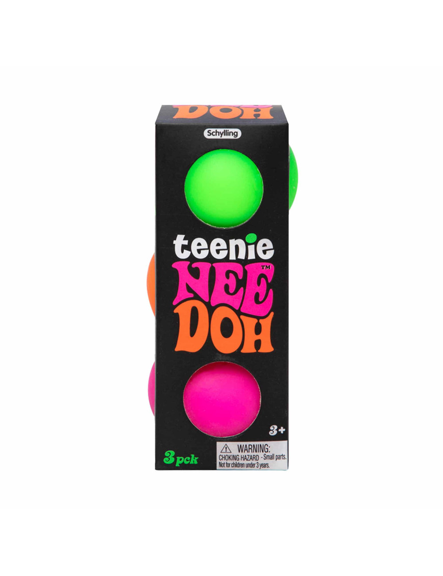 3 mini gniotki sensoryczne, antystresowe, TEENIE