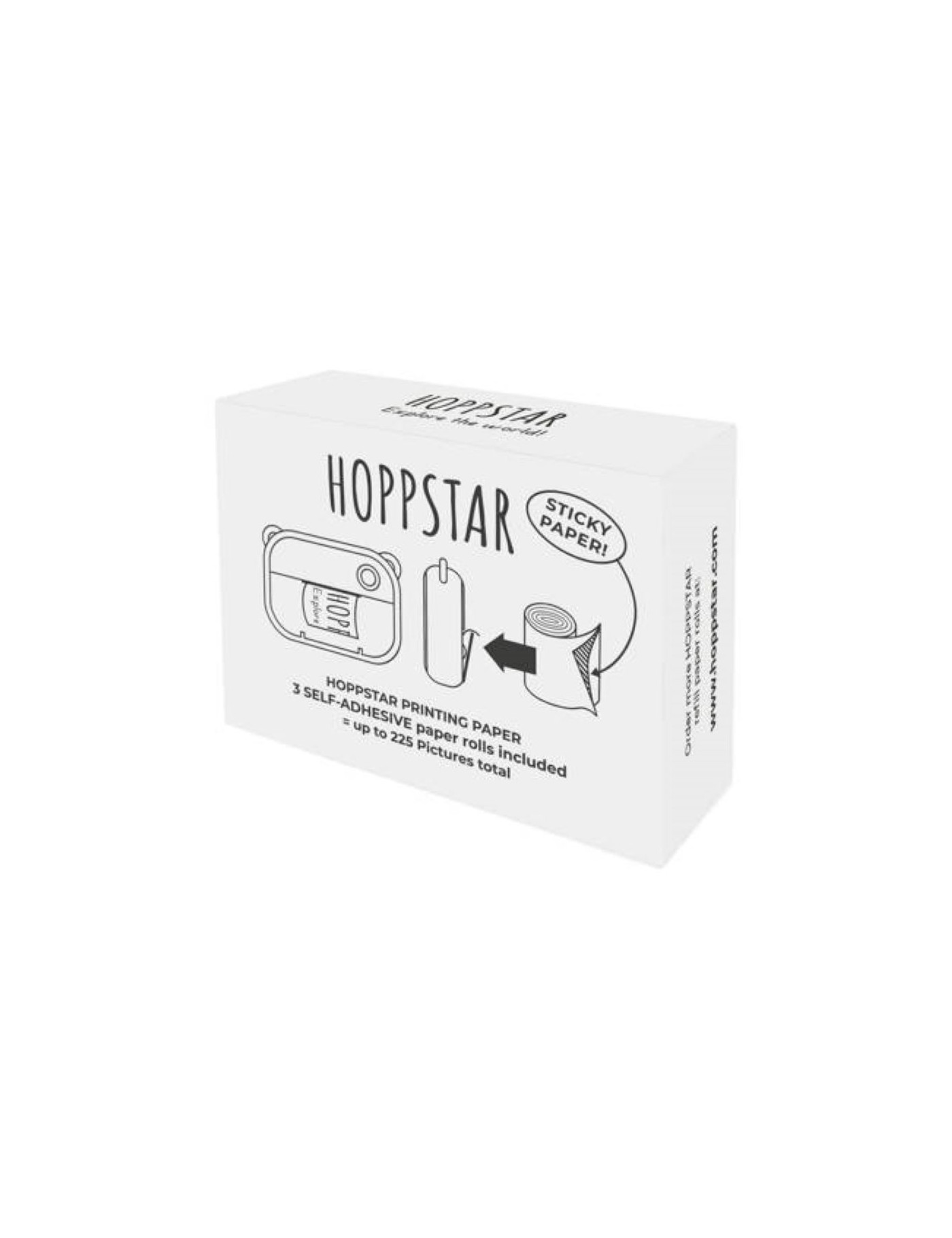 Samoprzylepne wkłady do aparatu Hoppstar 3 szt