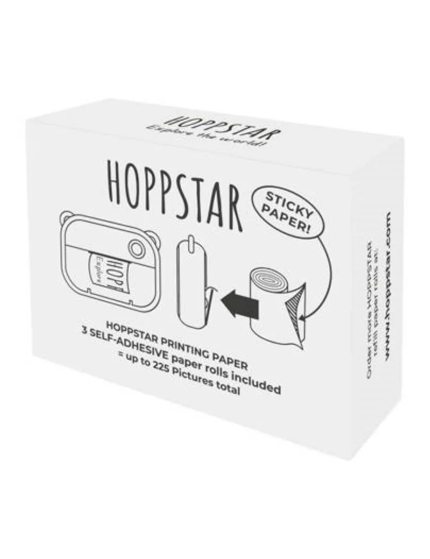 Samoprzylepne wkłady do aparatu Hoppstar 3 szt