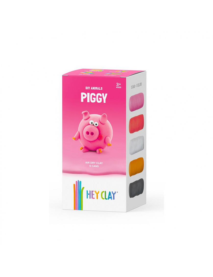 HEY CLAY Ciastolina świnka + Aplikacja