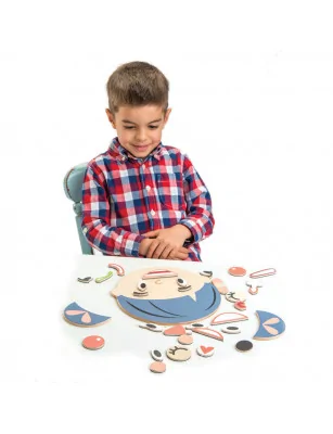 Drewniana tablica edukacyjna - Emocje, Tender Leaf Toys