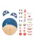 Drewniana tablica edukacyjna - Emocje, Tender Leaf Toys