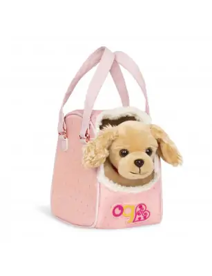 Piesek COCKER SPANIEL w TOREBCE – Hop in Dog Carrier Our Generation