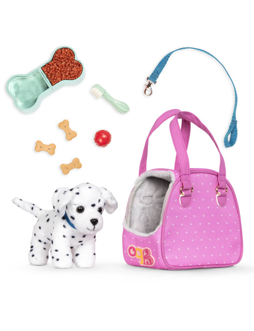 Piesek DALMATYŃCZYK w TOREBCE – Hop in Dog Carrier