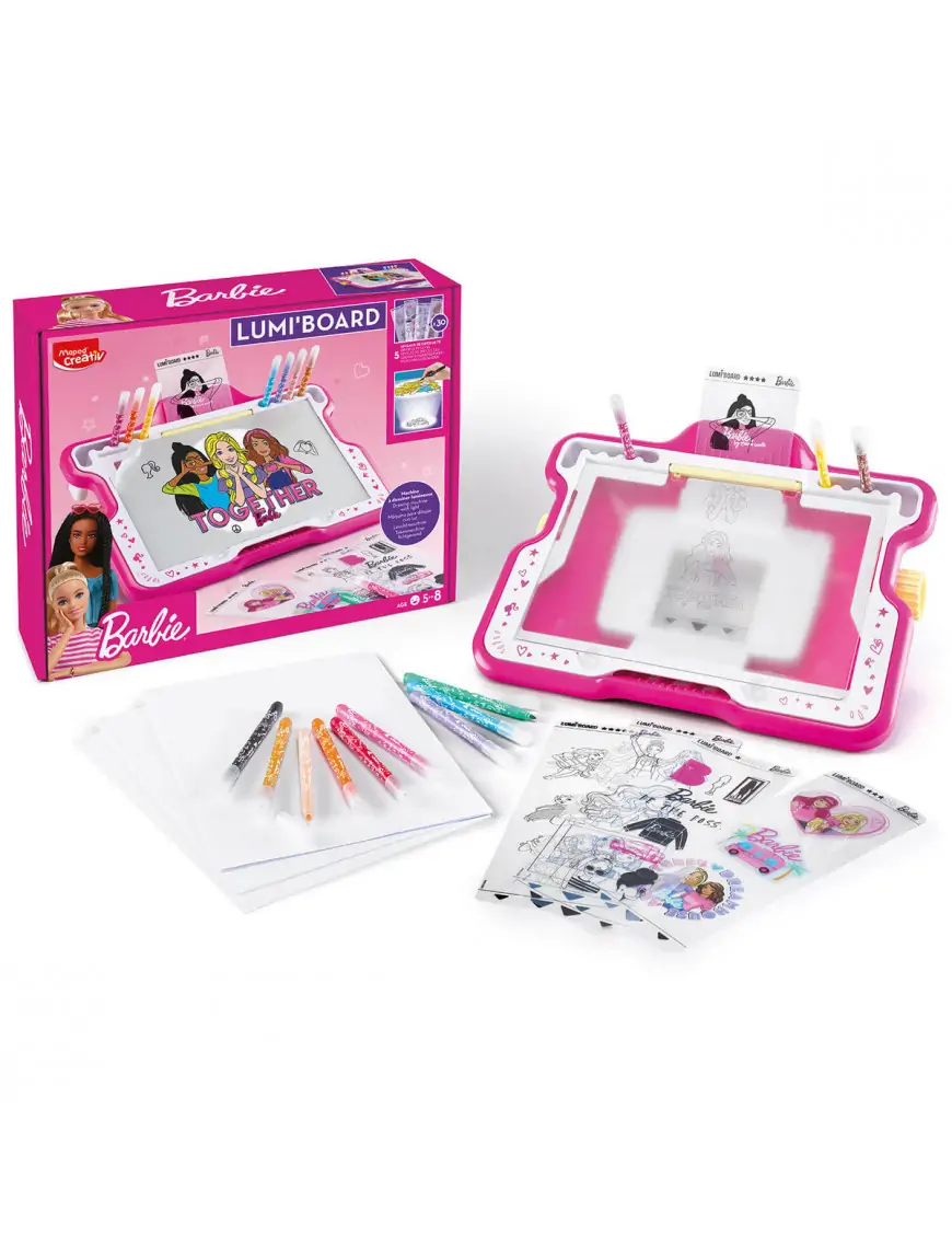 Creativ podświetlana tablica Lumi Board Barbie