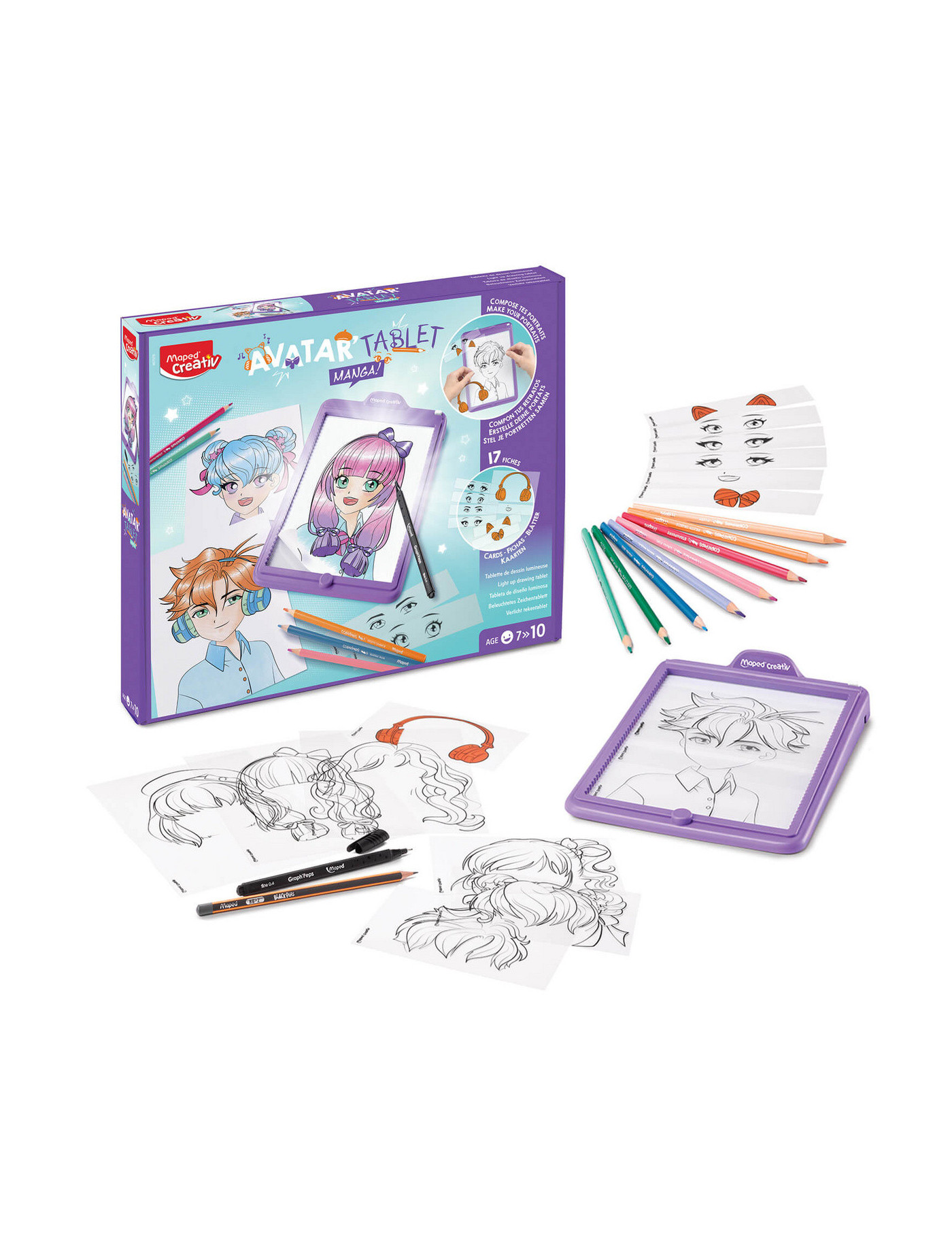 Creativ Avatar Tablet Manga