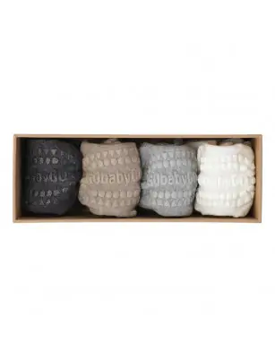 Zestaw skarpetek bambusowych Combo Box 4-pack GoBabyGo