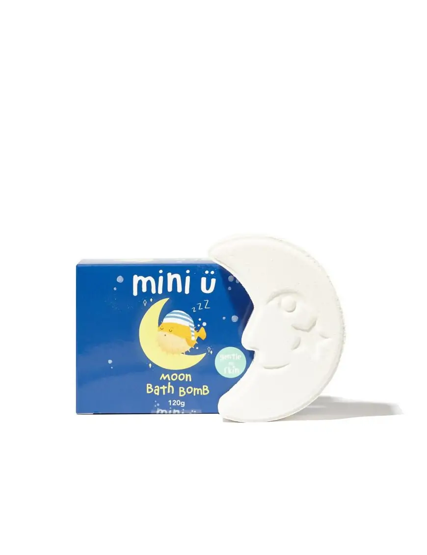 Księżyc - kula do kąpieli tworząca kolorowy wir, Mini-U
