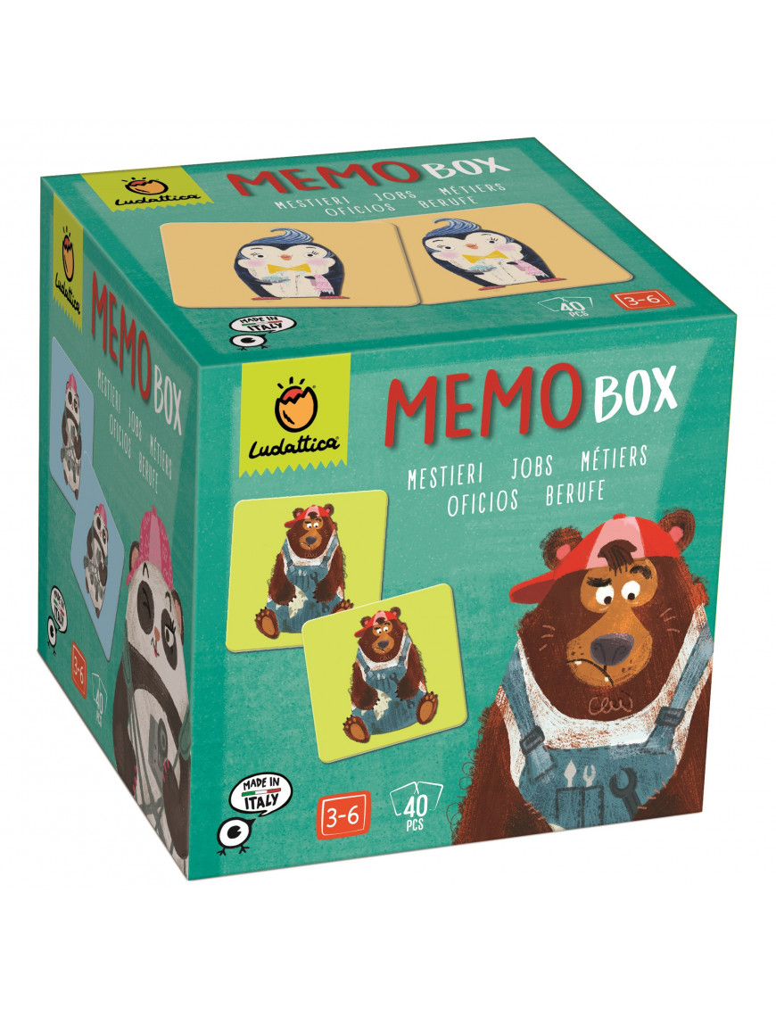 MEMO BOX – gra pamięciowa – sześcian memo – ZAWODY, Luddatica