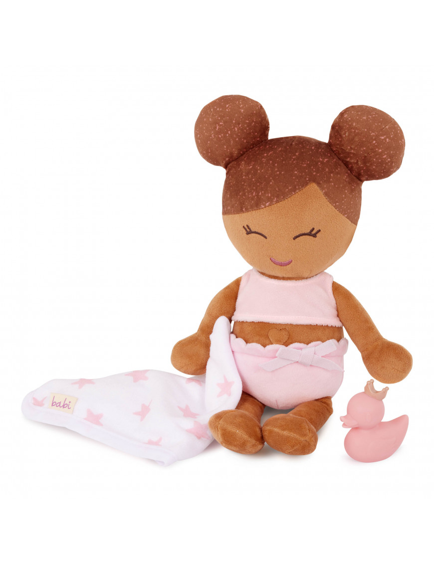 Bath Doll babi-Lulla Baby – lalka przytulanka DO KĄPIELI - szatynka