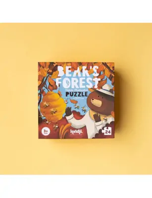 Puzzle z grą obserwacyjną Bear's Forest | Londji
