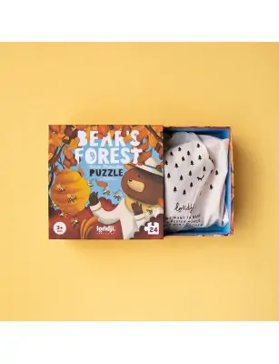 Puzzle z grą obserwacyjną Bear's Forest | Londji
