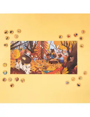 Puzzle z grą obserwacyjną Bear's Forest | Londji