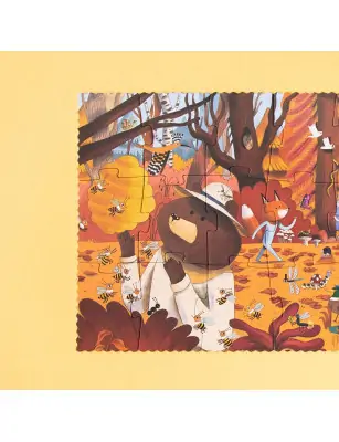 Puzzle z grą obserwacyjną Bear's Forest | Londji