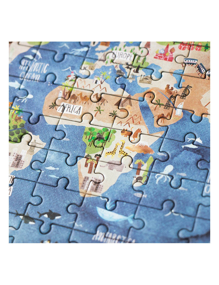 Kieszonkowa wersja puzzli Odkrywaj Świat 100 el. Londji Kieszonkowa wersja puzzli Odkrywaj Świat 100 el. Londji