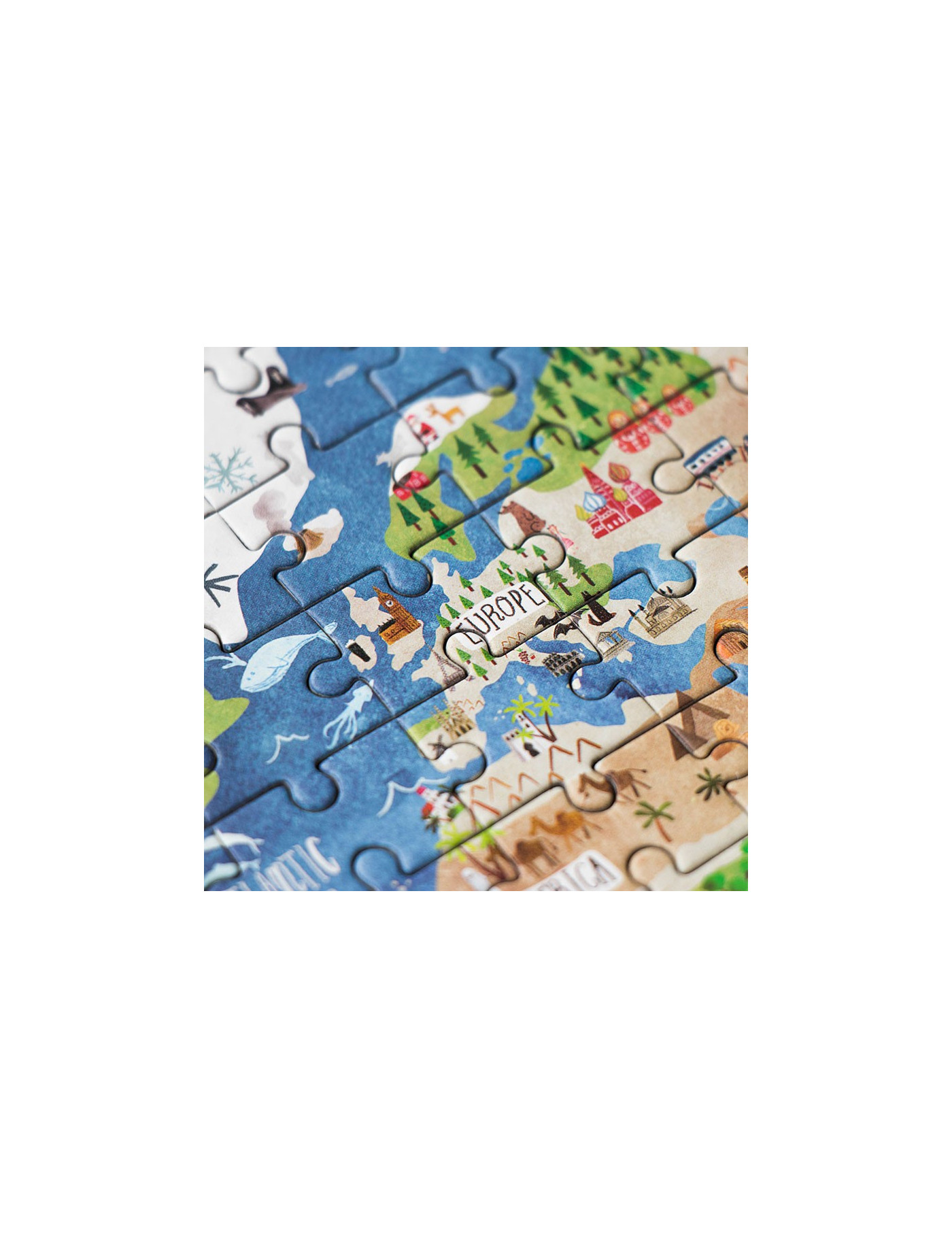 Kieszonkowa wersja puzzli Odkrywaj Świat 100 el. Londji Kieszonkowa wersja puzzli Odkrywaj Świat 100 el. Londji