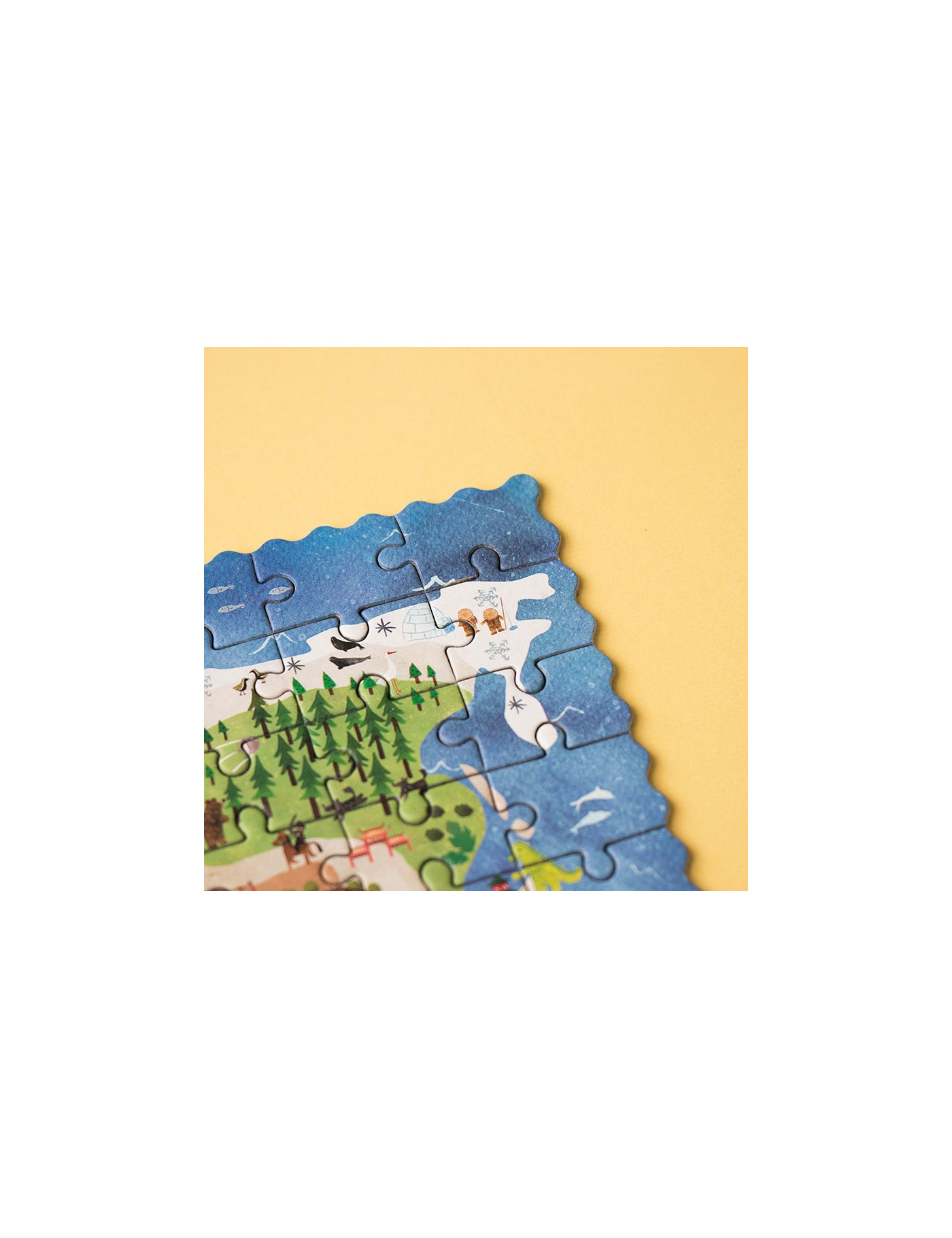 Kieszonkowa wersja puzzli Odkrywaj Świat 100 el. Londji Kieszonkowa wersja puzzli Odkrywaj Świat 100 el. Londji