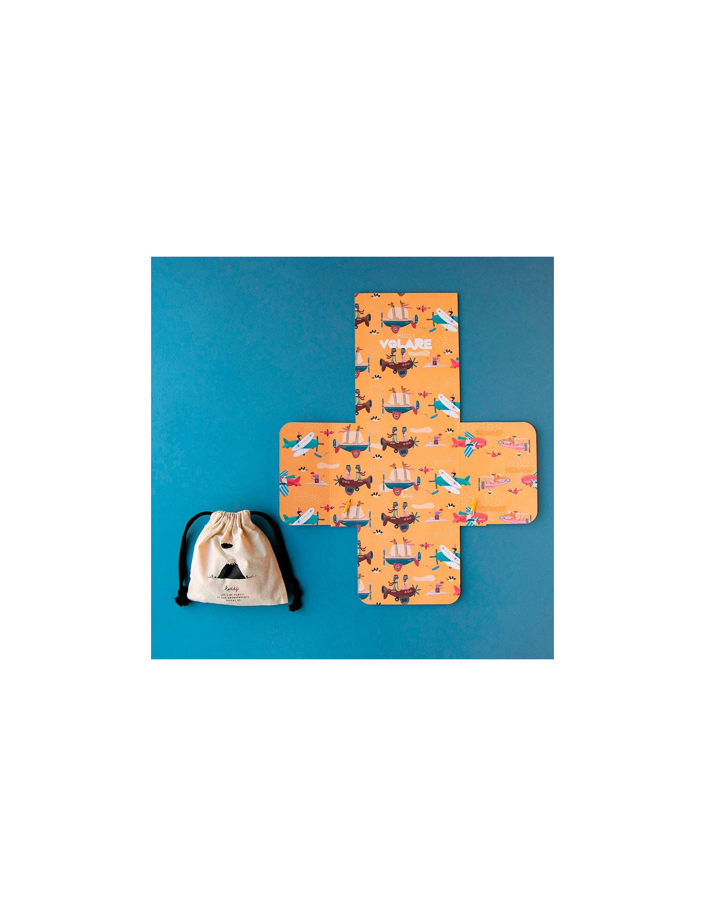 Puzzle dla dzieci, Latanie, Volare | Londji