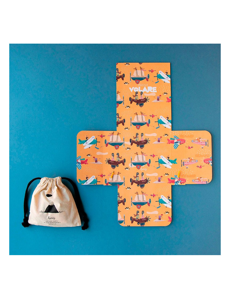 Puzzle dla dzieci, Latanie, Volare | Londji
