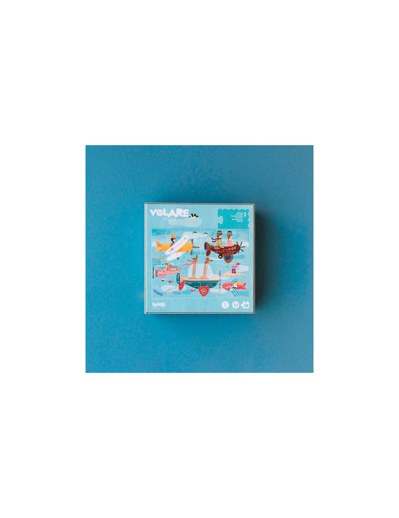 Puzzle dla dzieci, Latanie, Volare | Londji