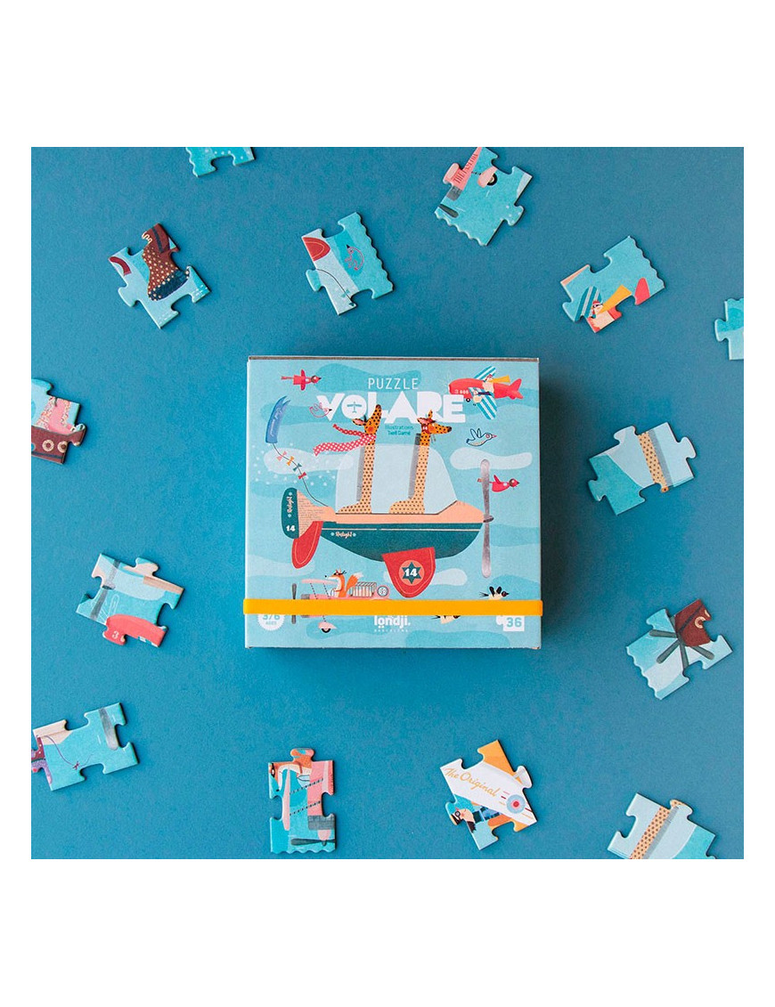 Puzzle dla dzieci, Latanie, Volare | Londji