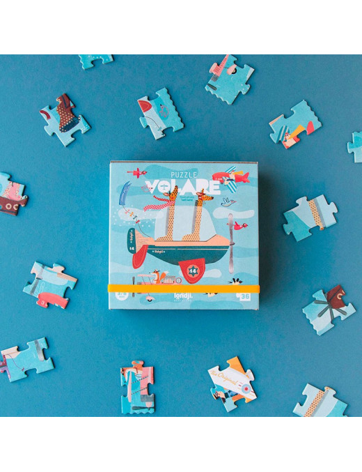 Puzzle dla dzieci, Latanie, Volare | Londji