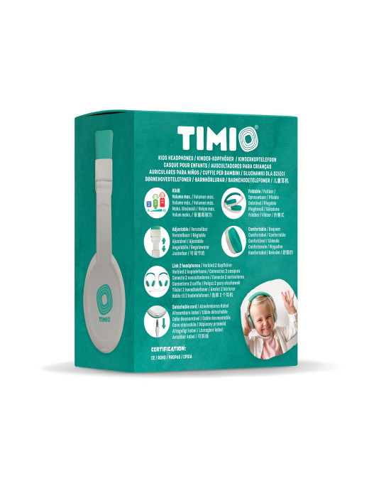 TIMIO Składane słuchawki TMH-01
