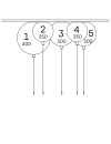 Brokis Lampa Baloniki Memory SET L Brokis Lampa Baloniki Memory SET L