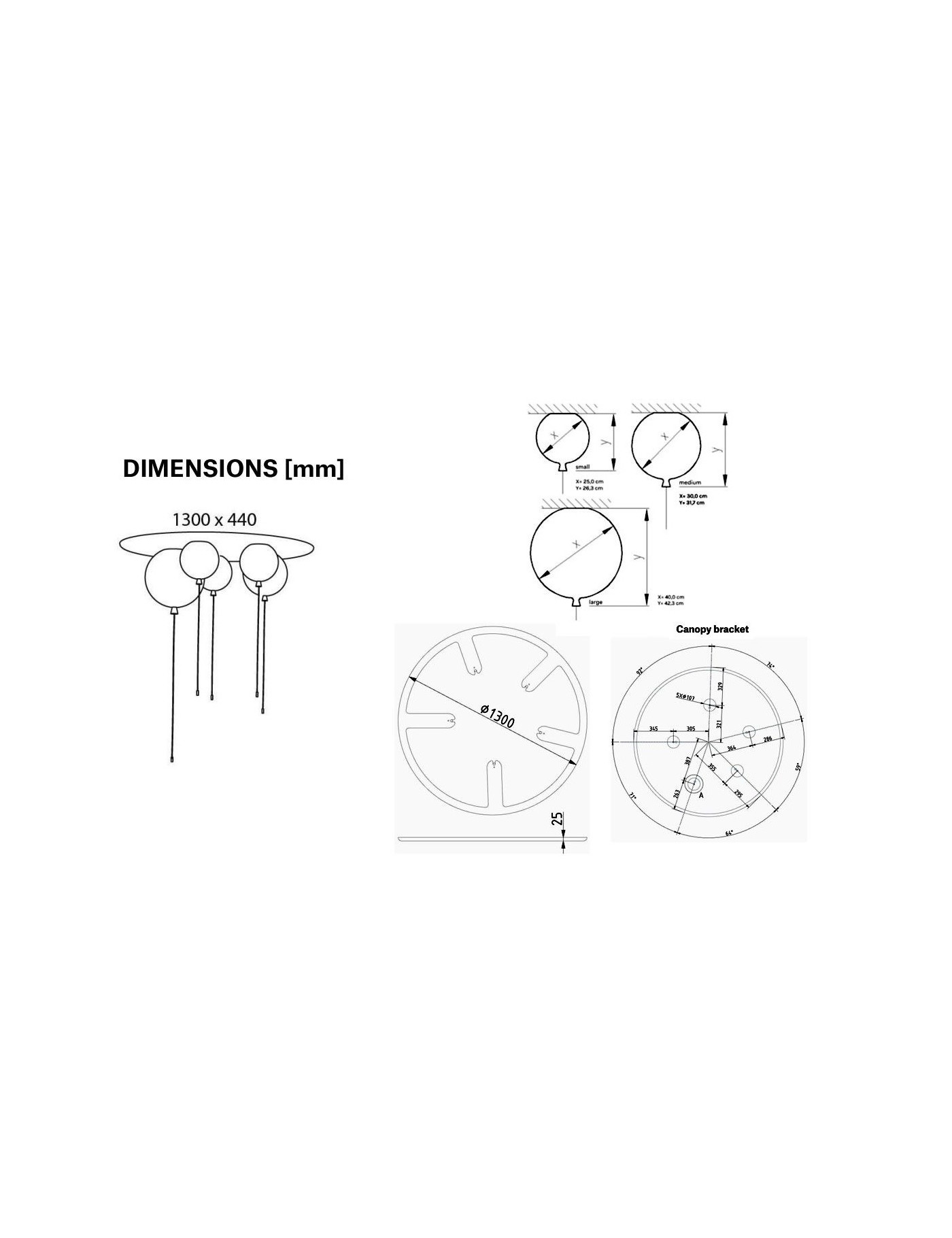 Brokis Lampa Baloniki Memory SET L Brokis Lampa Baloniki Memory SET L
