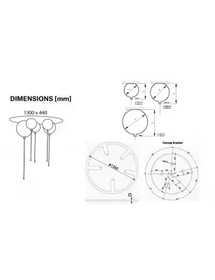 Brokis Lampa Memory SET L