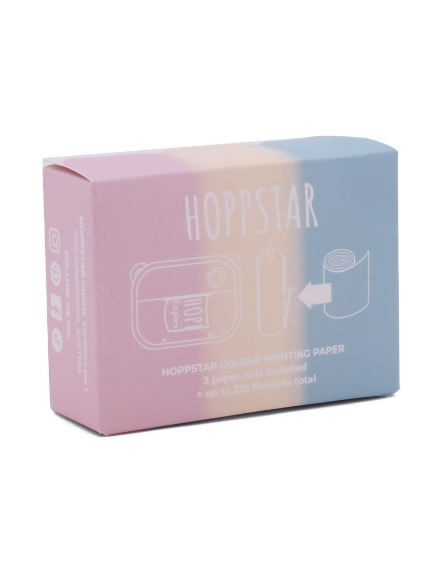 Hoppstar, Pastelowe wkłady papierowe do aparatu