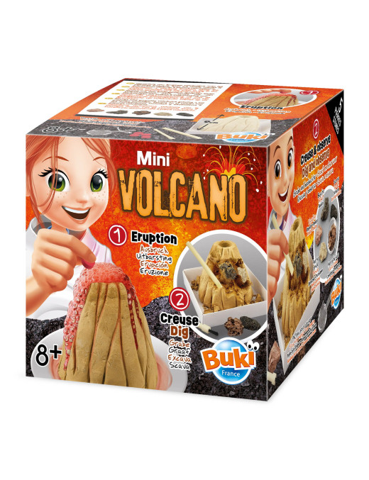 Mini wulkan - erupcja i odkopywanie Buki