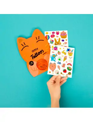 Tatuaże dla dzieci 50 sztuk - Kawaii OMY