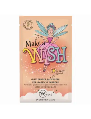 Make a wish - Puder do kąpieli z brokatem 60g - Dresdner Essenz