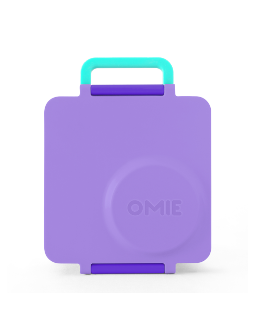 OMIE OMIEBOX lunch box z termosem, Purple Plum