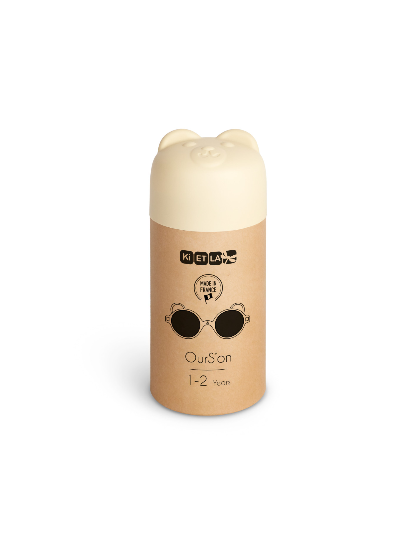 Ki ET LA, Okulary przeciwsłoneczne OURS'ON Cream
