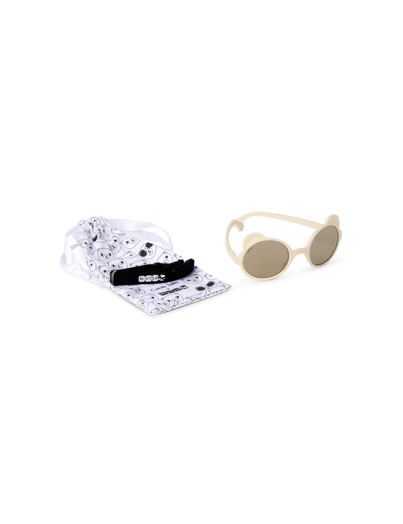 Ki ET LA, Okulary przeciwsłoneczne OURS'ON Cream