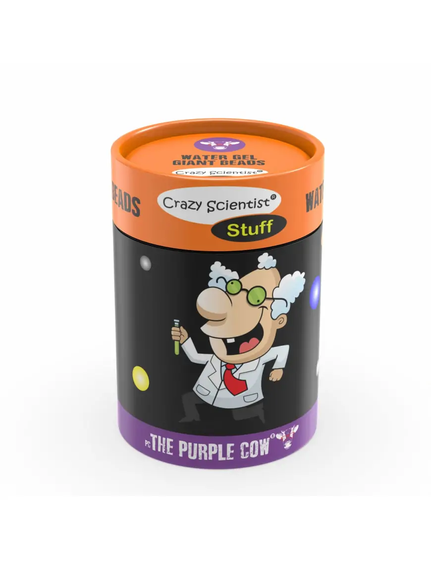 Mini eksperymenty The Purple Cow - Gigantyczne wodne kulki żelowe