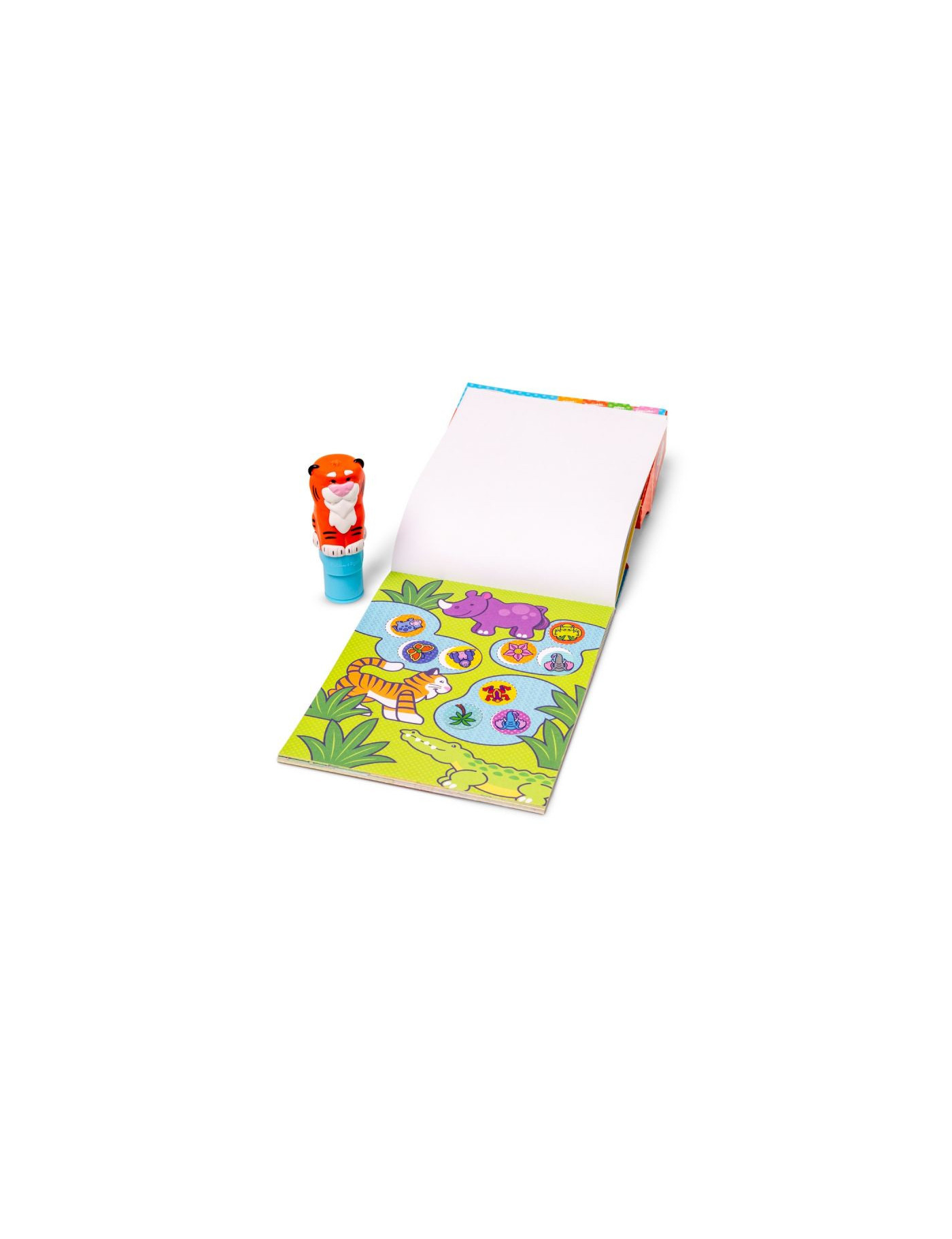 Sticker WOW! stempelki z naklejkami tygrysek, Melissa & Doug Sticker WOW! stempelki z naklejkami tygrysek, Melissa & Doug