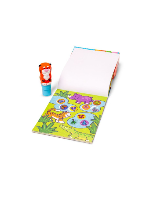 Sticker WOW! stempelki z naklejkami tygrysek, Melissa & Doug