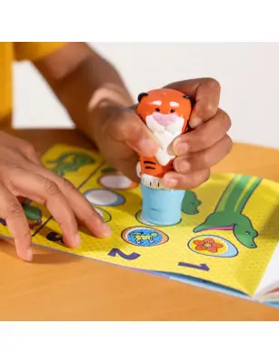 Sticker WOW! stempelki z naklejkami tygrysek, Melissa & Doug