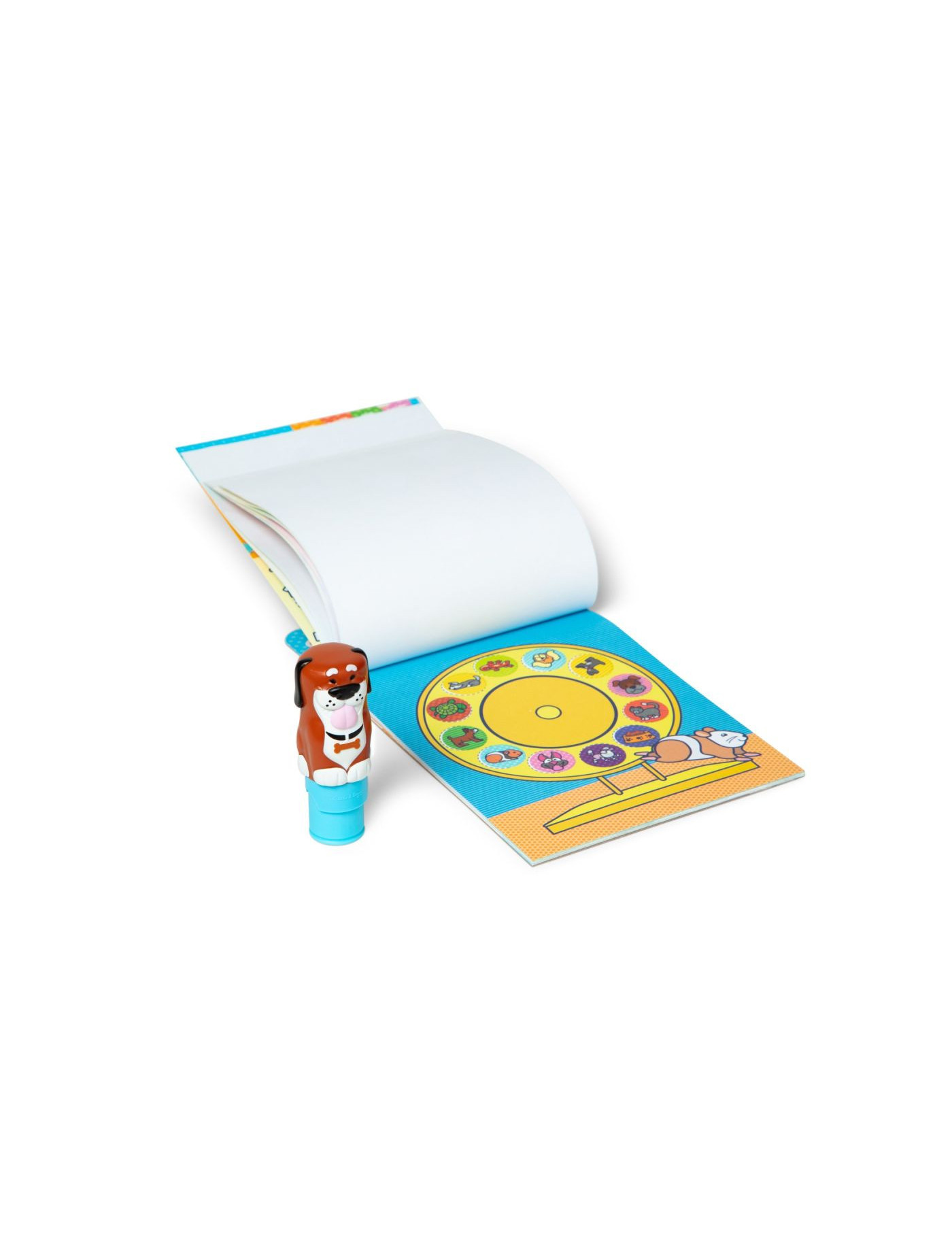 Sticker WOW! stempelki z naklejkami Piesek, Melissa & Doug