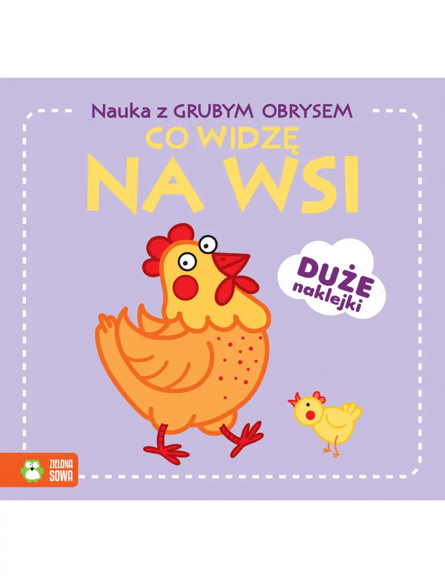 Nauka z grubym obrysem. Co widzę na wsi